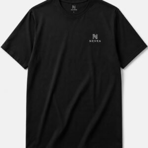Black Crew-Neck T-Shirt