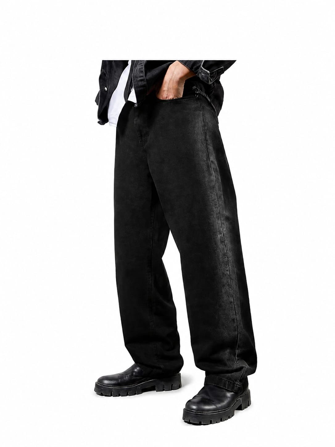 Black Baggy Fit Jeans